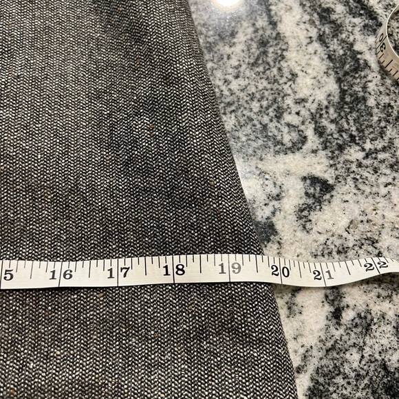 Rebecca Taylor Short Sleeve Tweed Mini Dress With Rosettes Hemline - Picture 9 of 16